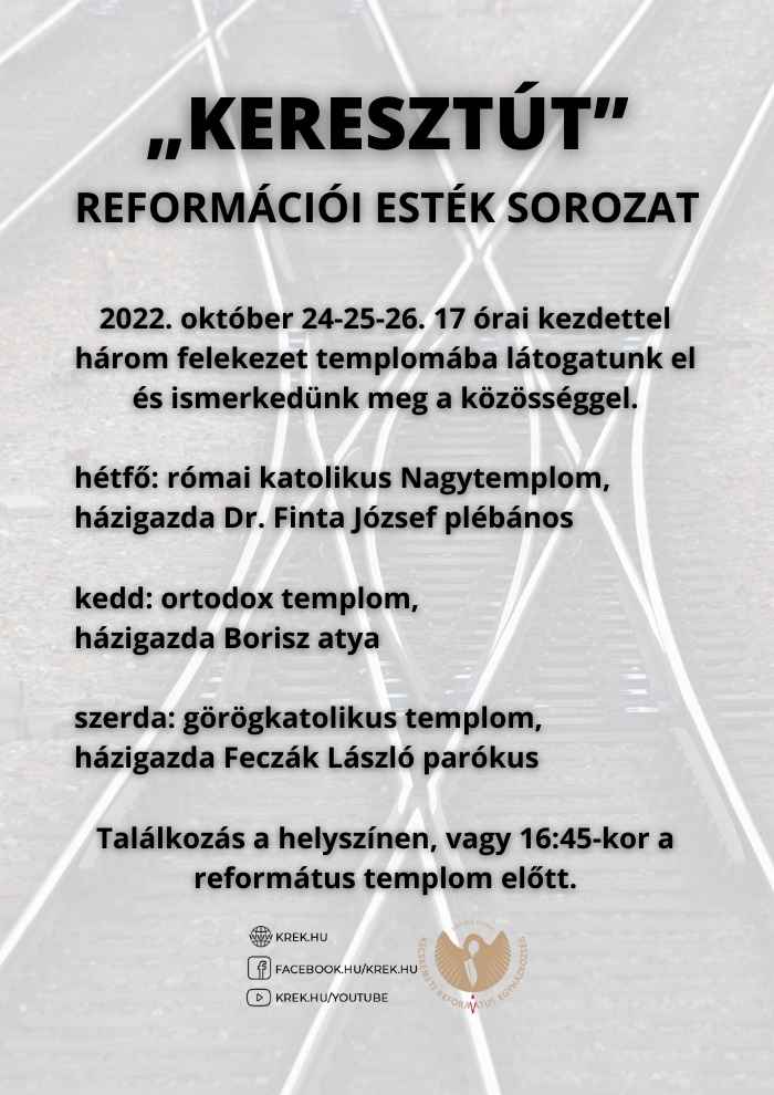 Reformációi esték 2022